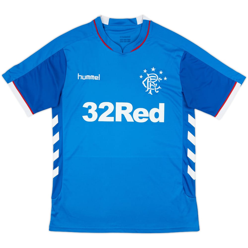 2018-19 Rangers Home Shirt - 8/10 - (M)
