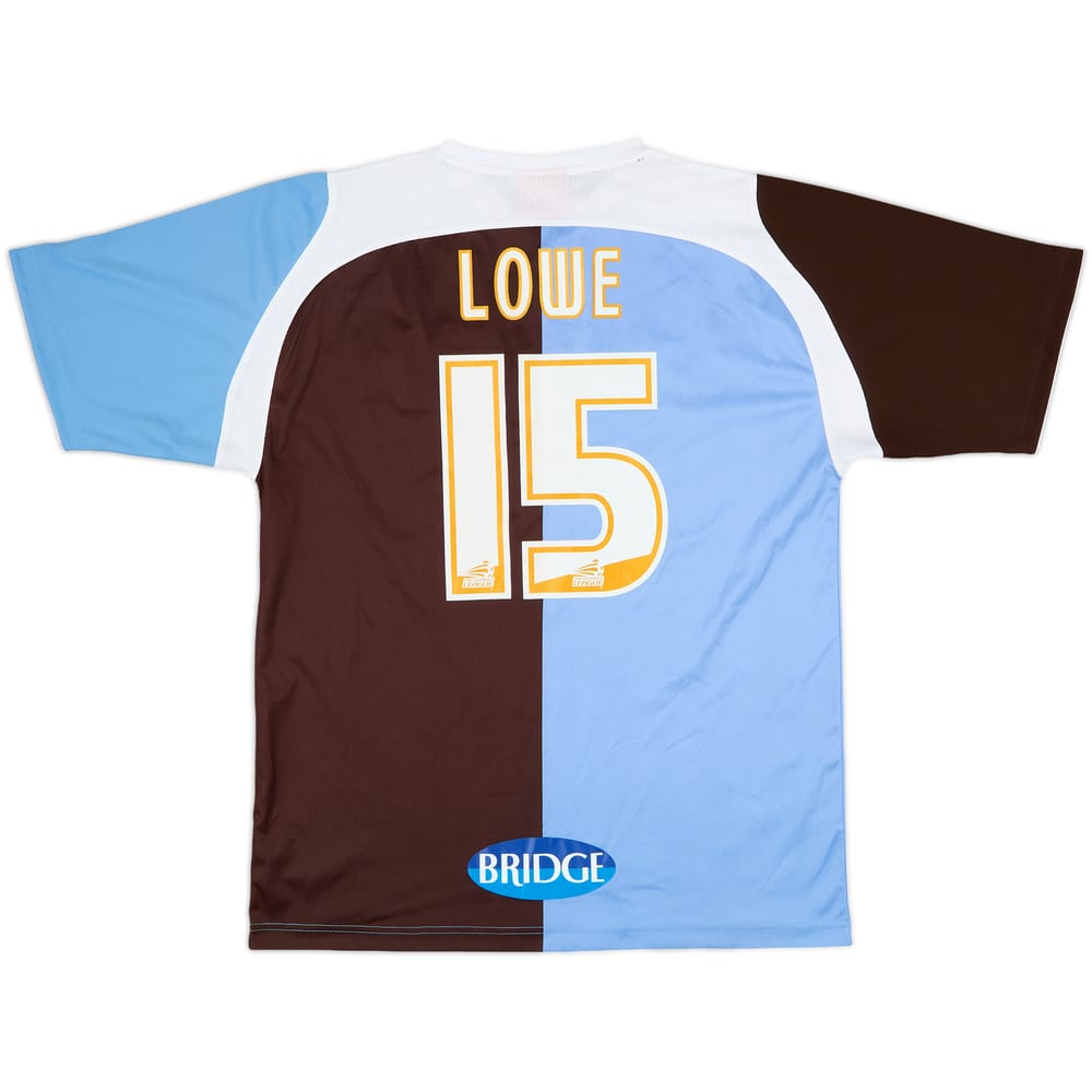 2009-10 Bury 125 Years Home Shirt Lowe #15 - 9/10 - (M)