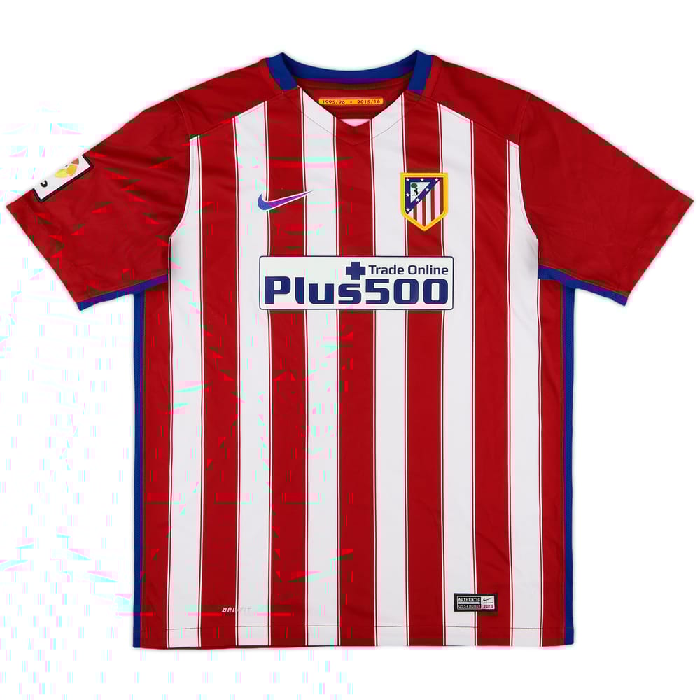 2015-16 Atletico Madrid Home Shirt - 9/10 - (XL.Boys)