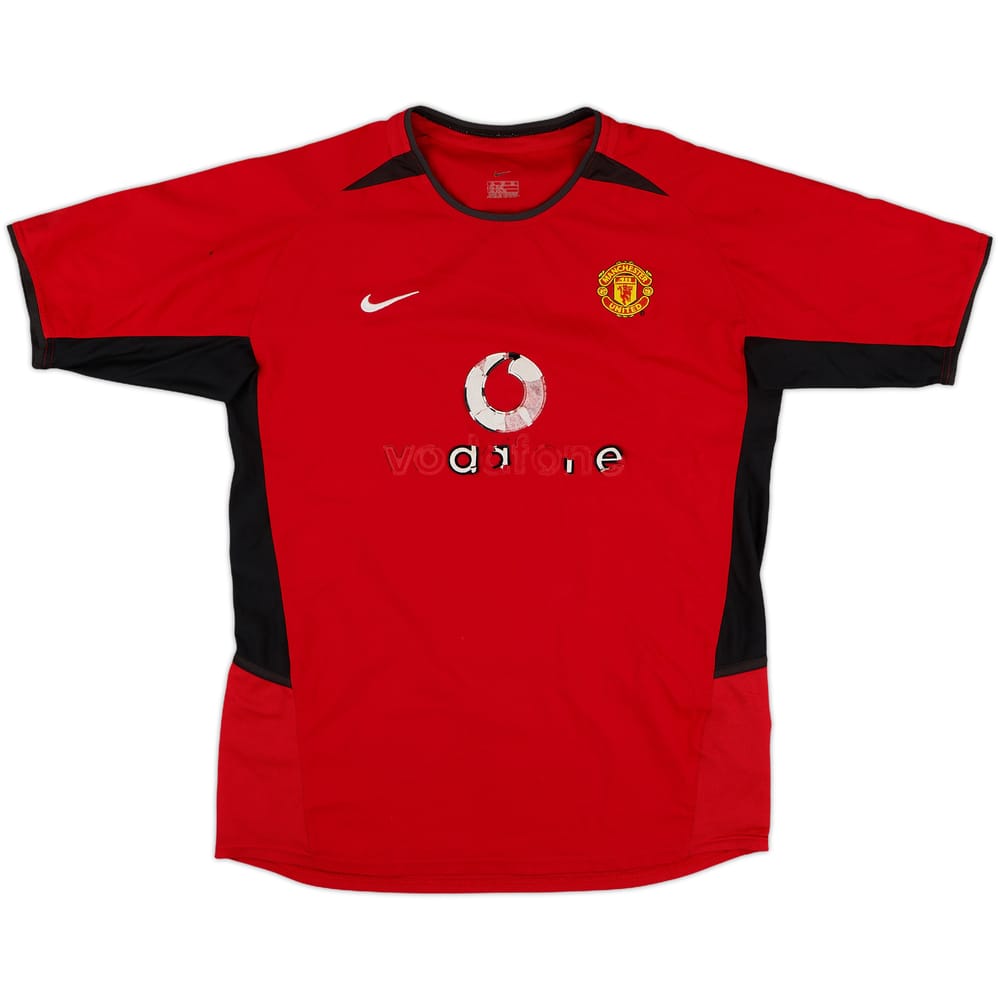 2002-04 Manchester United Home Shirt - 4/10 - (XL.Boys)
