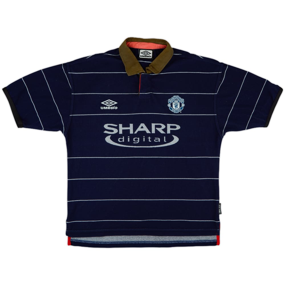 1999-00 Manchester United Away Shirt - 4/10 - (Y)