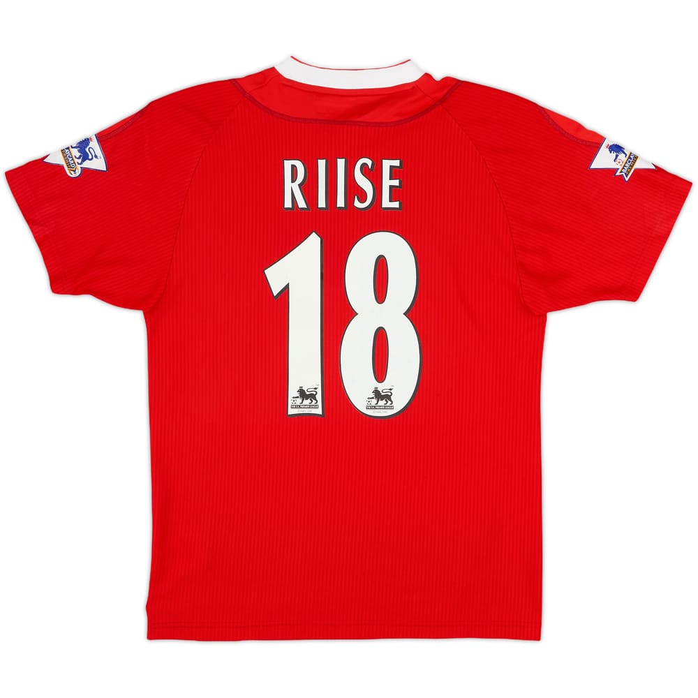 2002-04 Liverpool Home Shirt Riise #18 - 8/10 - (S)