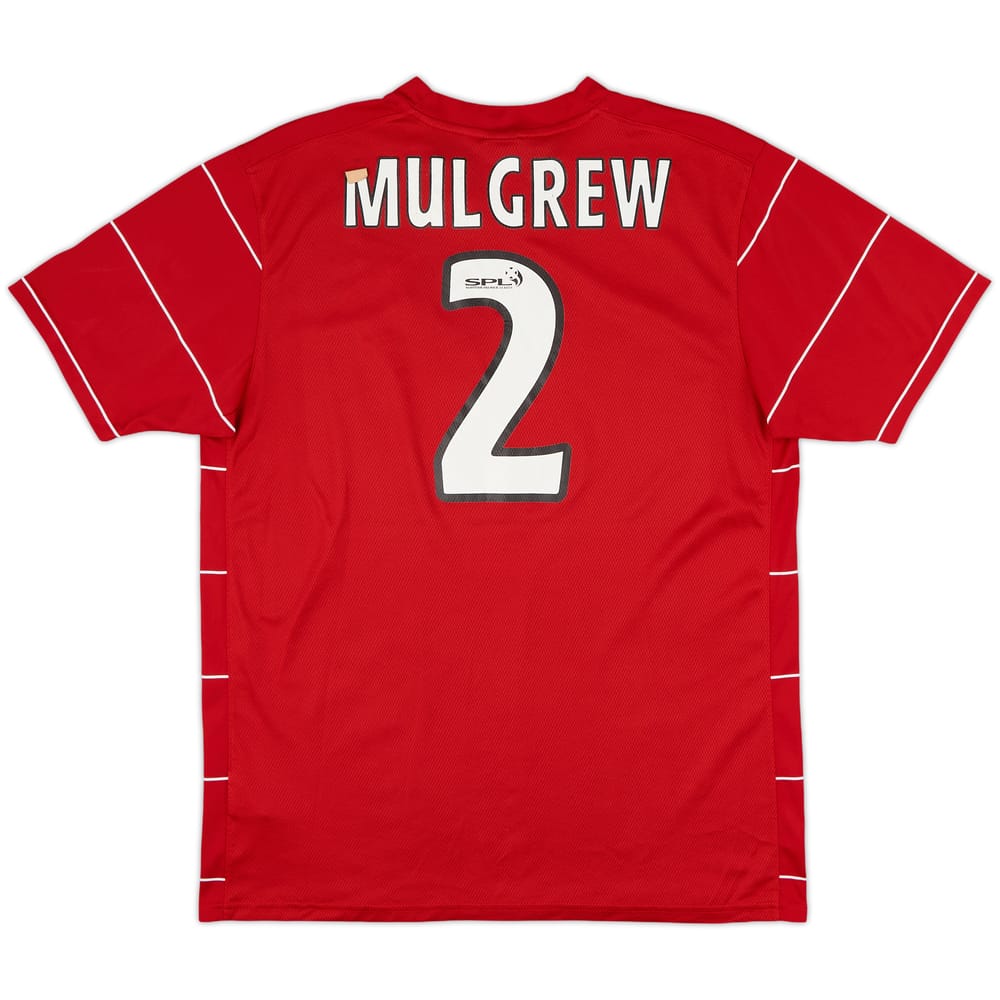 2009-10 Aberdeen Home Shirt Mulgrew #2 - 5/10 - (M)
