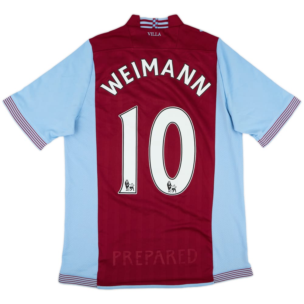 2013-14 Aston Villa Home Shirt Weimann #10 - 7/10 - (M)