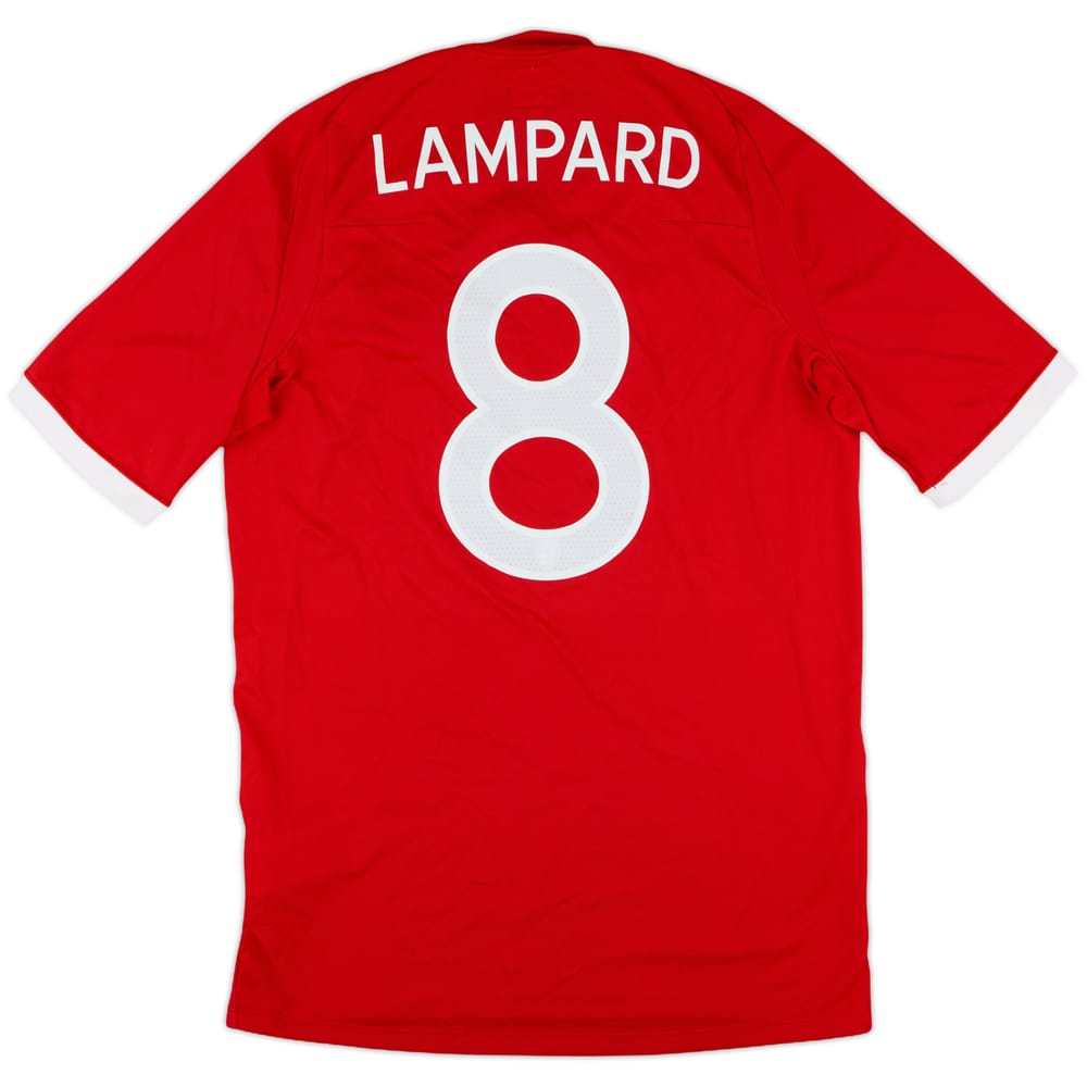 2010-11 England Away Shirt Lampard #8 - 8/10 - (M)