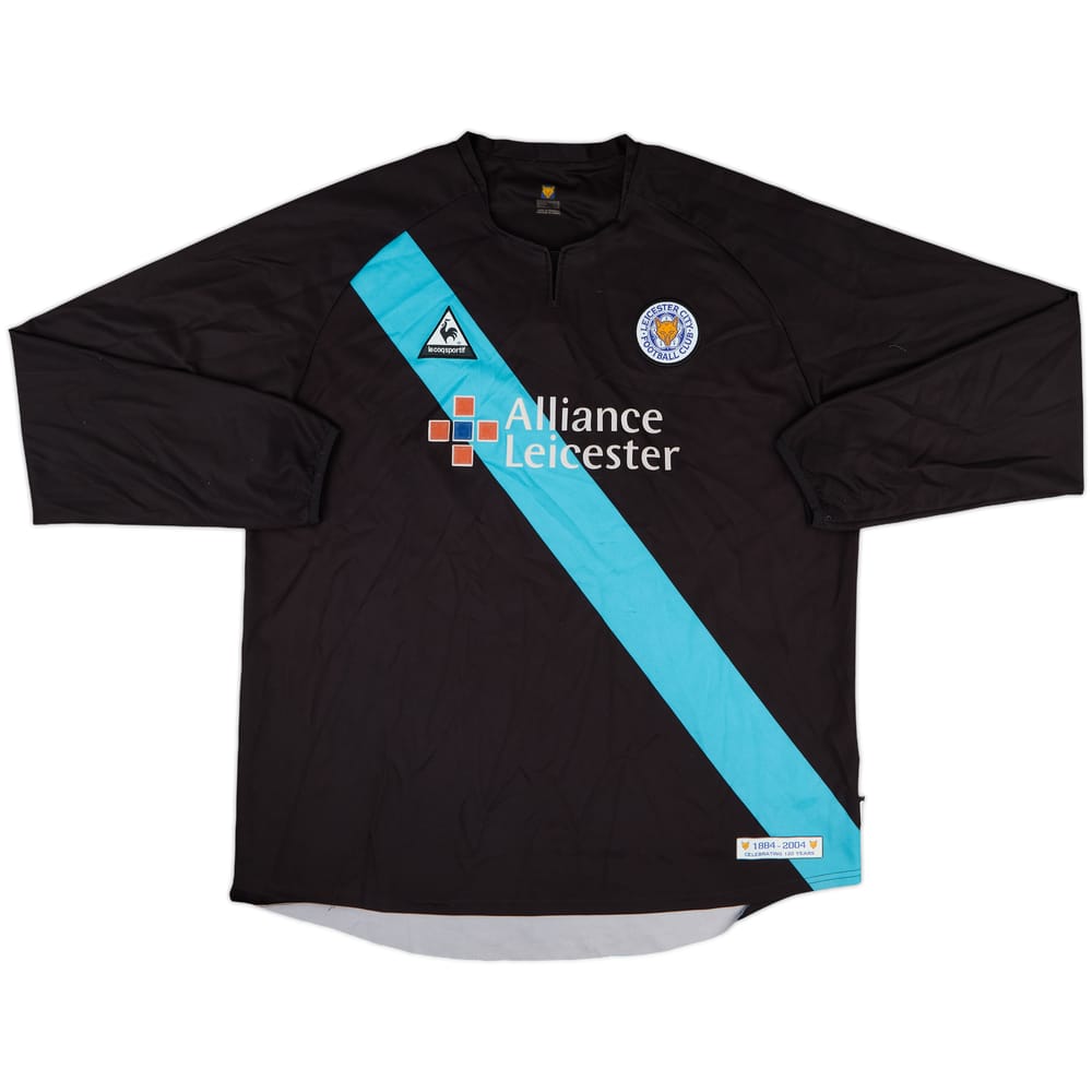2003-04 Leicester Away L/S Shirt - 8/10 - (XXL)