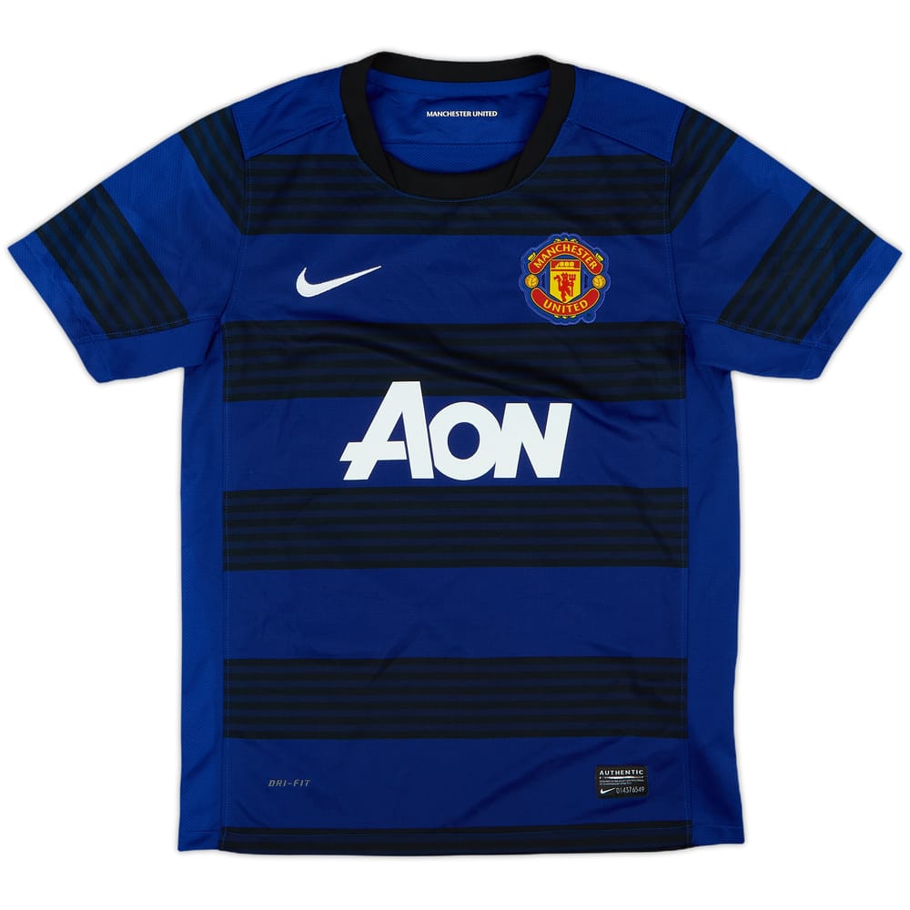 2011-13 Manchester United Away Shirt - 10/10 - (M.Boys)