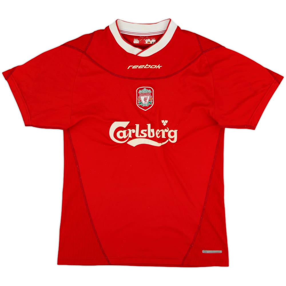 2002-04 Liverpool Home Shirt - 5/10 - (XL.Boys)