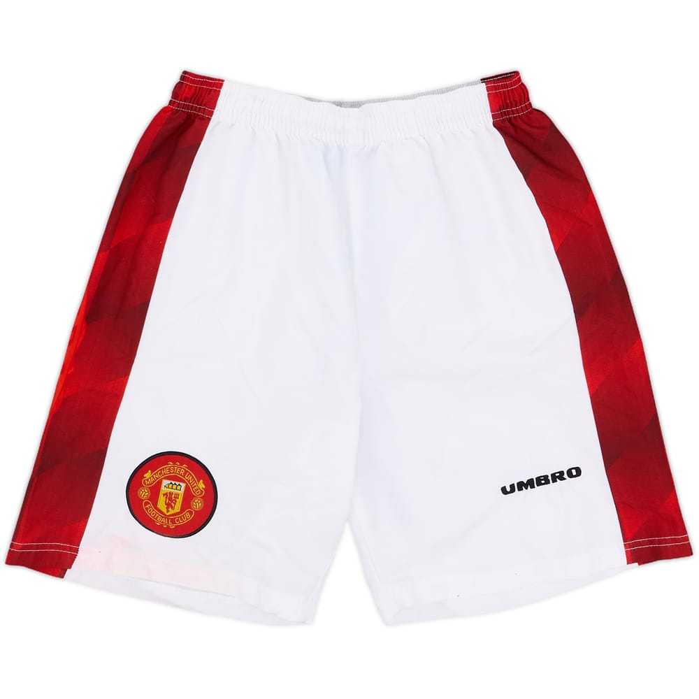1996-97 Manchester United Home Shorts - 7/10 - (XS)
