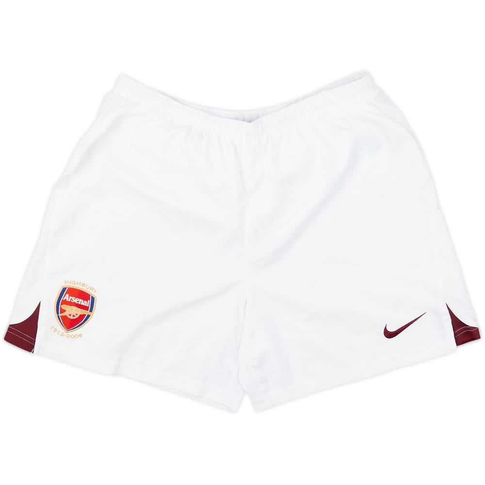 2005-06 Arsenal Home Shorts - 8/10 - (XL.Boys)
