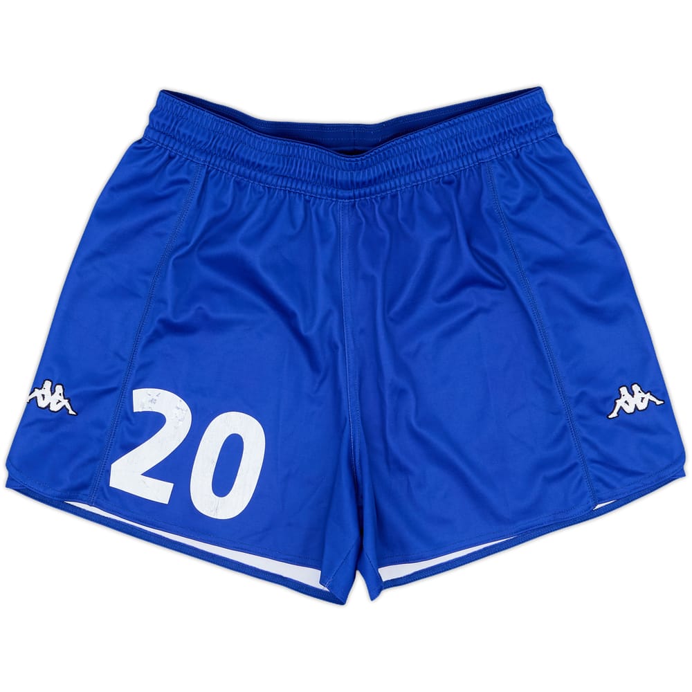 2000-01 Italy Player Issue Home Shorts #20 - 6/10 - (L)