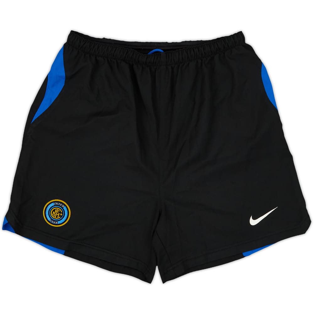 2004-05 Inter Milan Home Shorts - 7/10 - (XL.Boys)