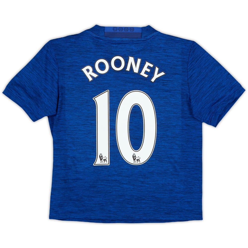 2016-17 Manchester United Away Shirt Rooney #10 - 7/10 - (5-6 Years)