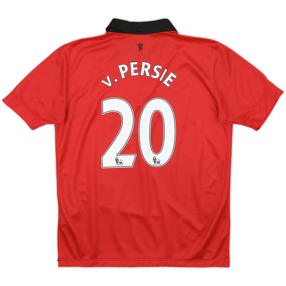 2013-14 Manchester United Home Shirt V.Persie #20 - 9/10 - (M.Boys)