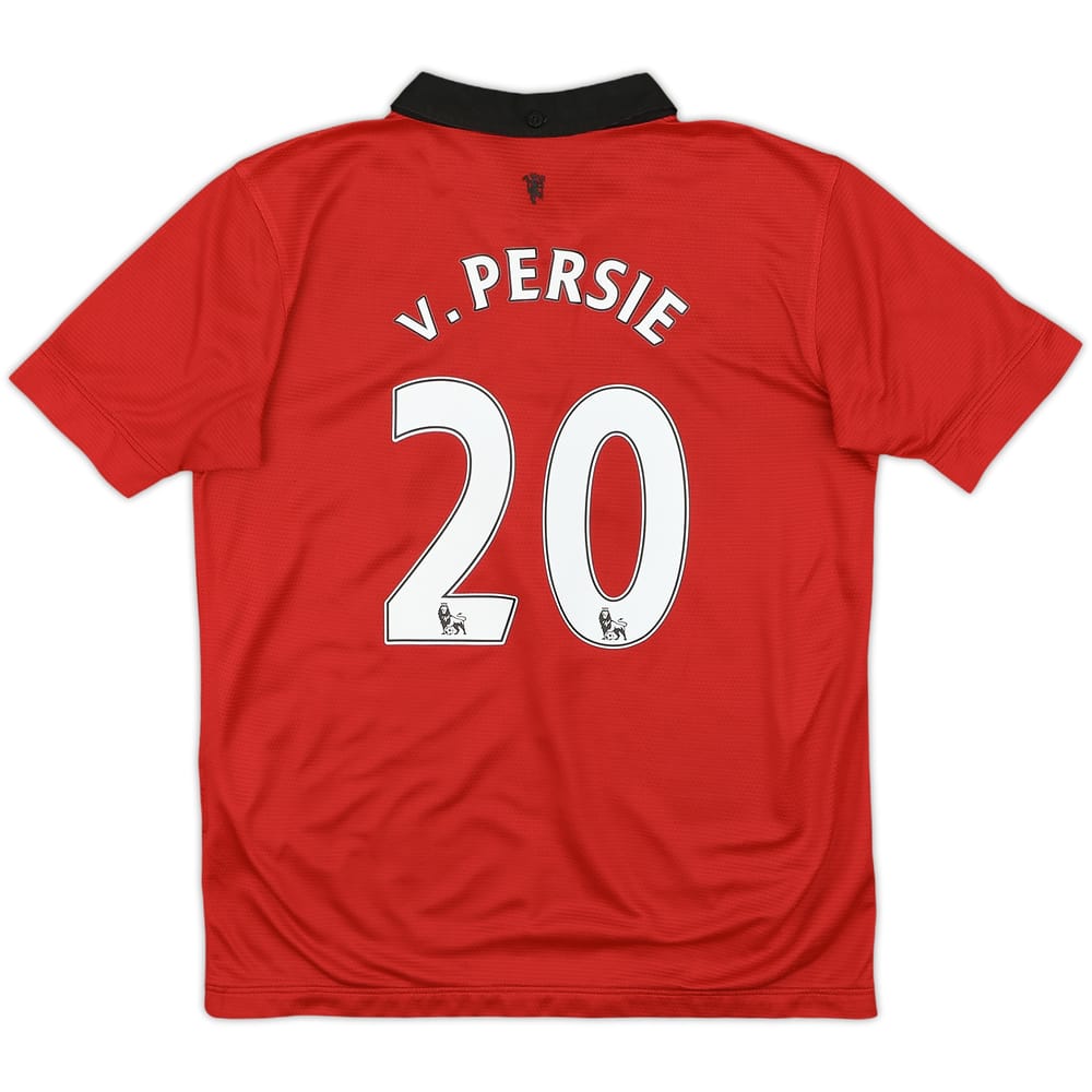 2013-14 Manchester United Home Shirt V.Persie #20 - 8/10 - (M.Boys)