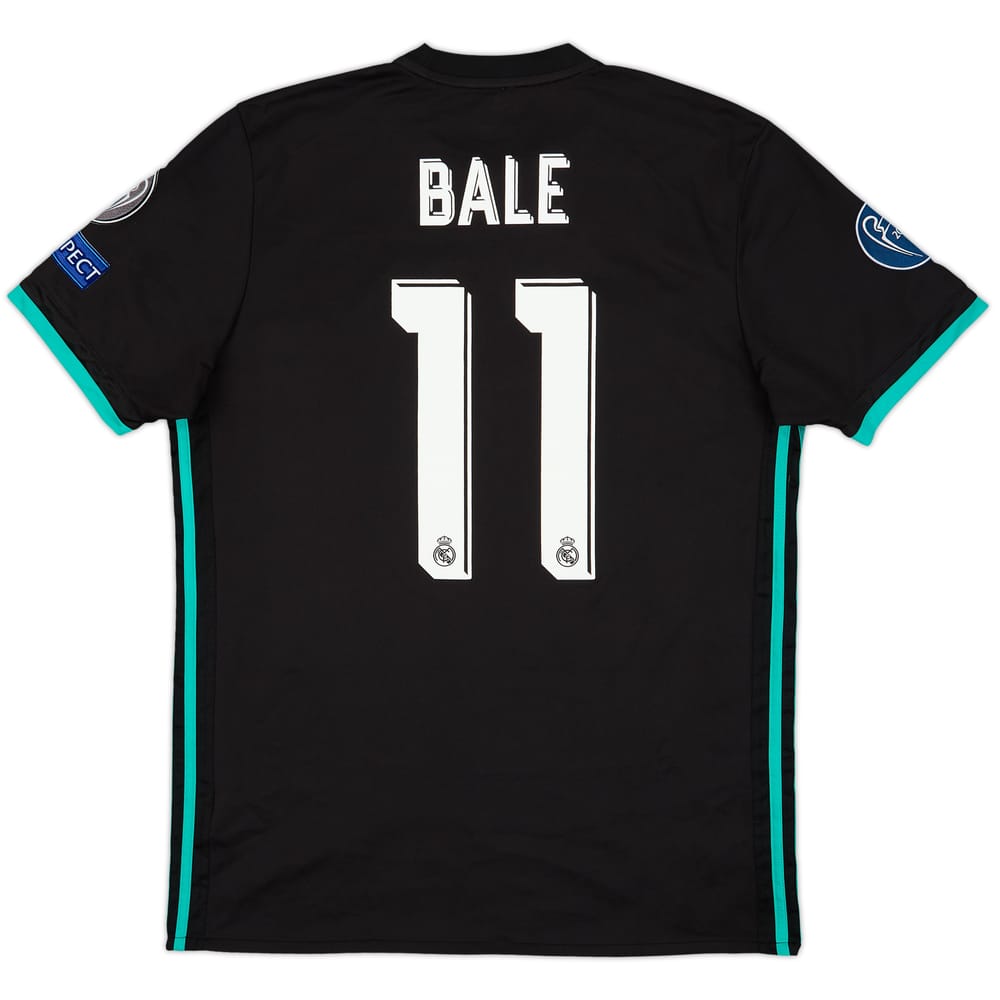 【正規17-18 Real Madrid  L/S BALE #11】 2017-18 Real Madrid Home Shirt Bale #11 (S)