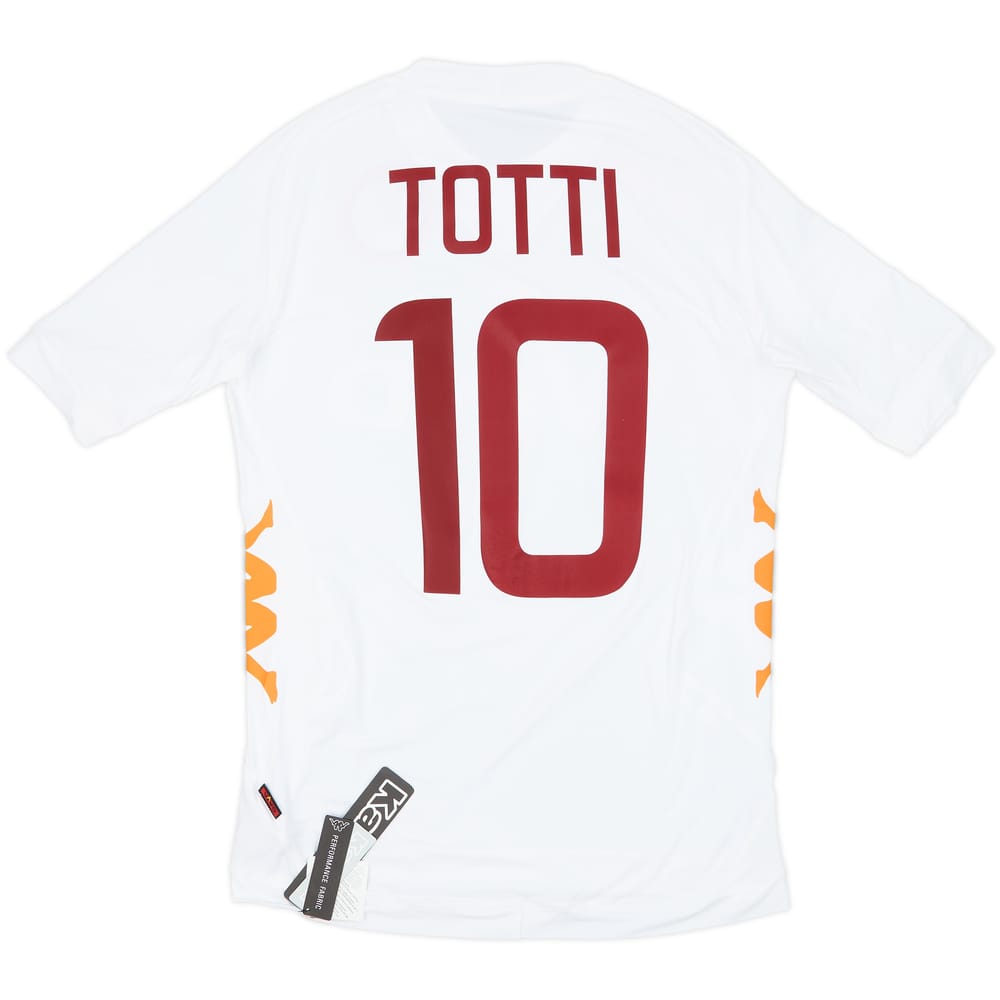 2011-12 Roma Away Shirt Totti #10 (M)