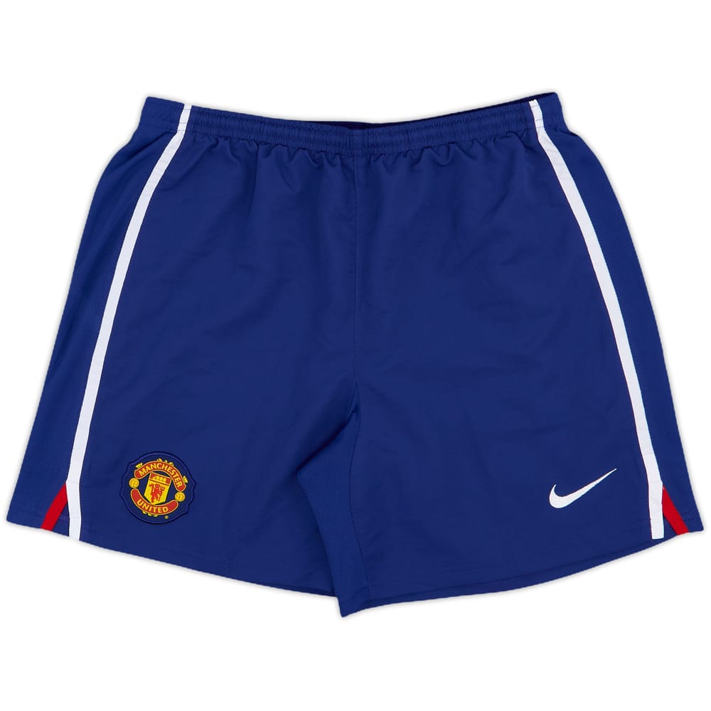 2008-09 Manchester United Away Shorts - 7/10 - (XL.Boys)