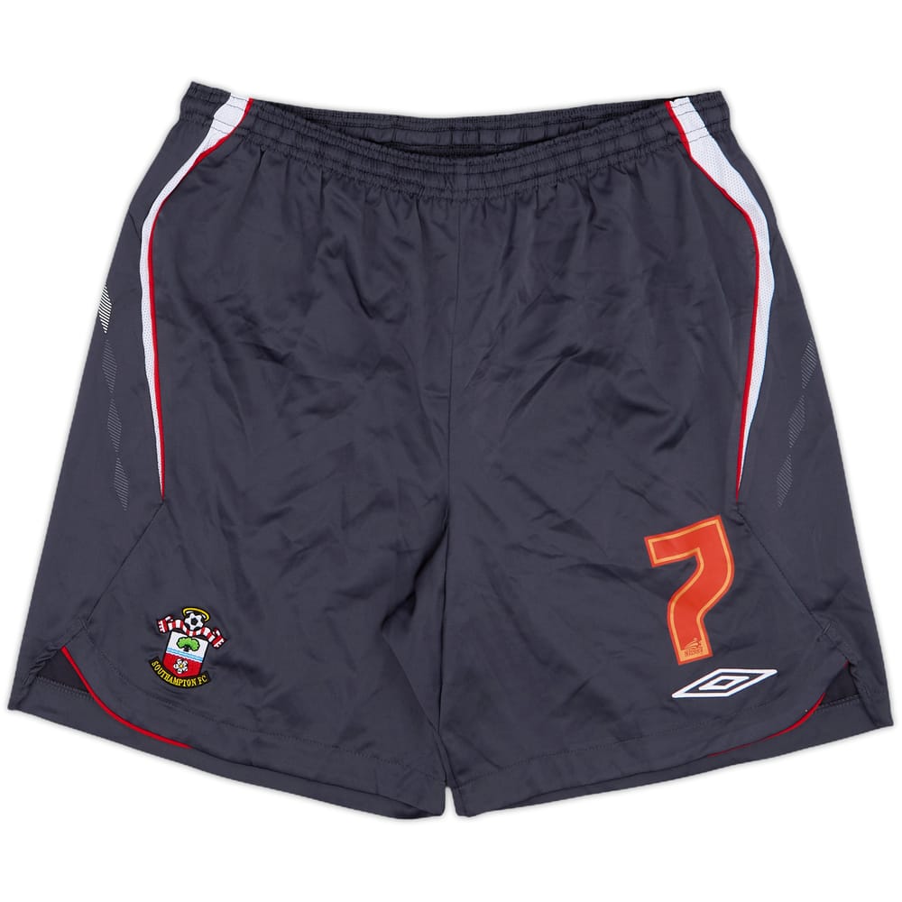2008-09 Southampton Player Issue Away Shorts #7 - 10/10 - (XL)