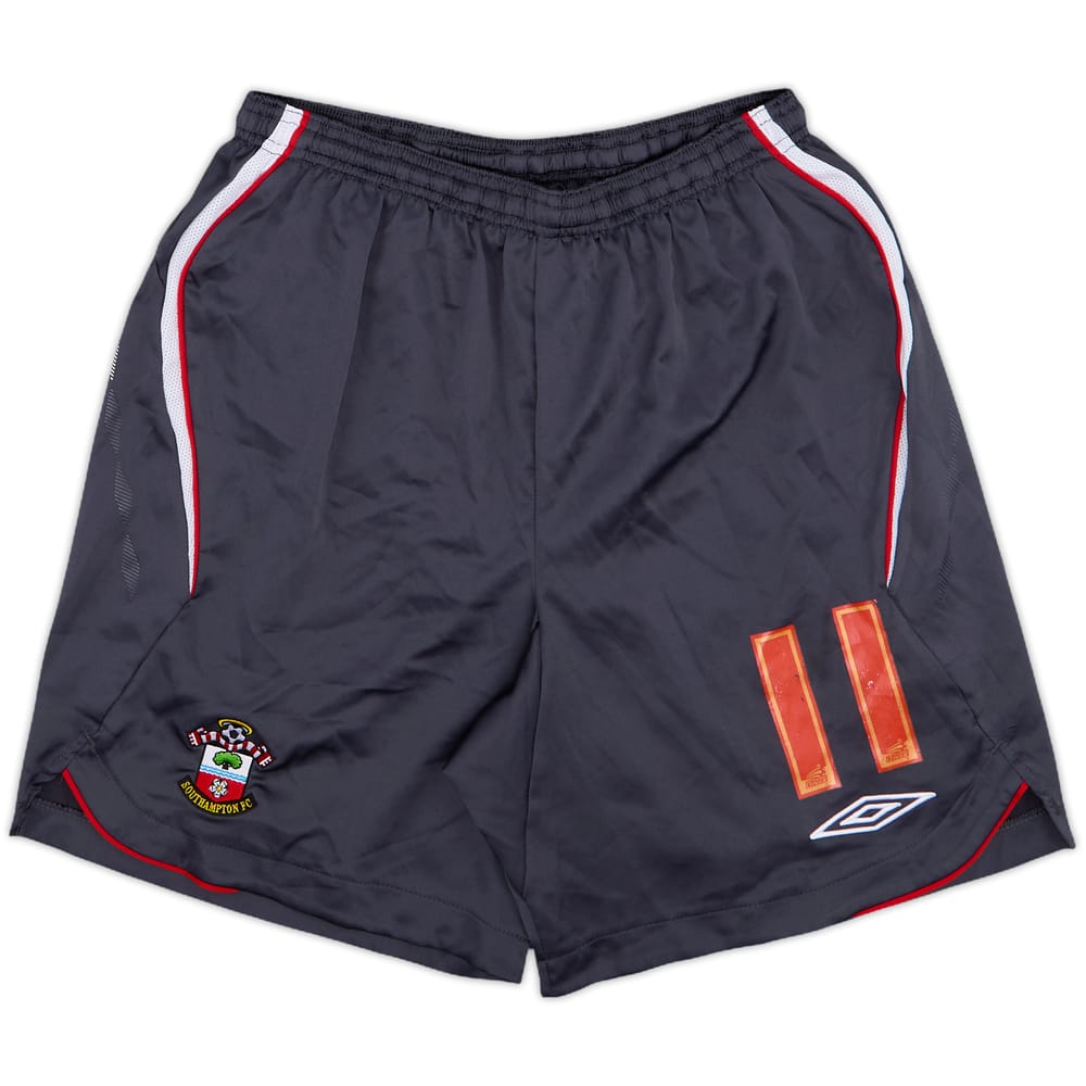 2008-09 Southampton Player Issue Away Shorts #11 - 7/10 - (L)