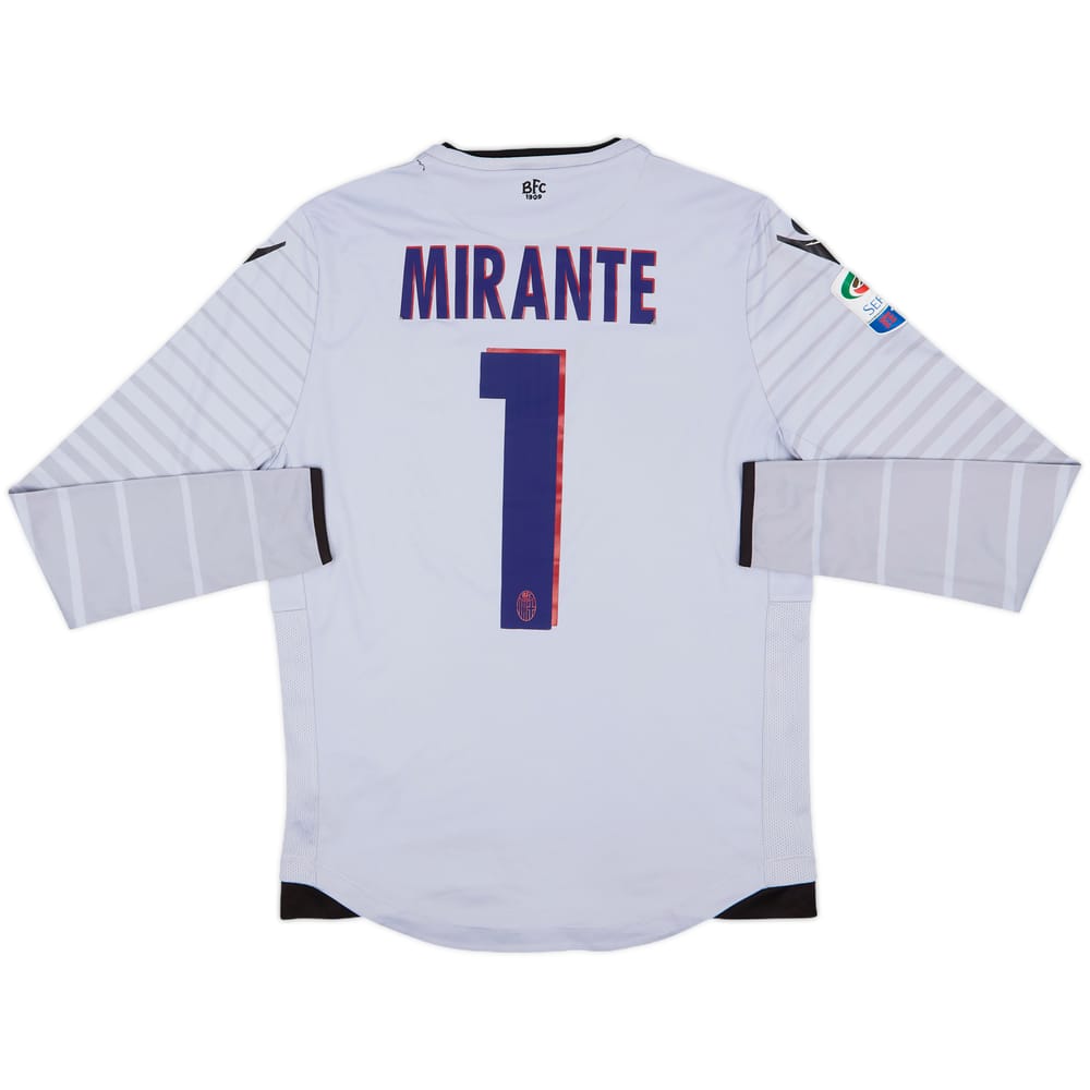 2016-17 Bologna GK Shirt Mirante #1 - 6/10 - (S)
