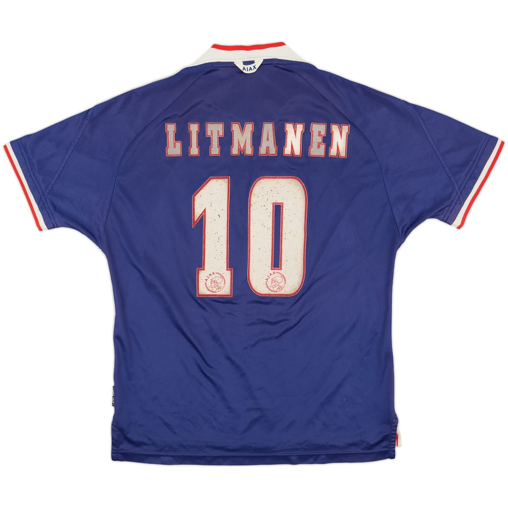 1999-00 Ajax Away Shirt Litmanen #10 - 5/10 - (L)