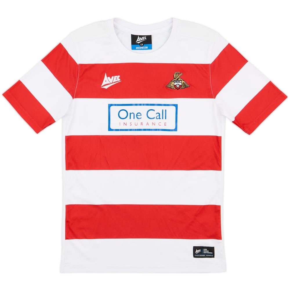 2015-16 Doncaster Rovers Home Shirt - 7/10 - (L.Boys)