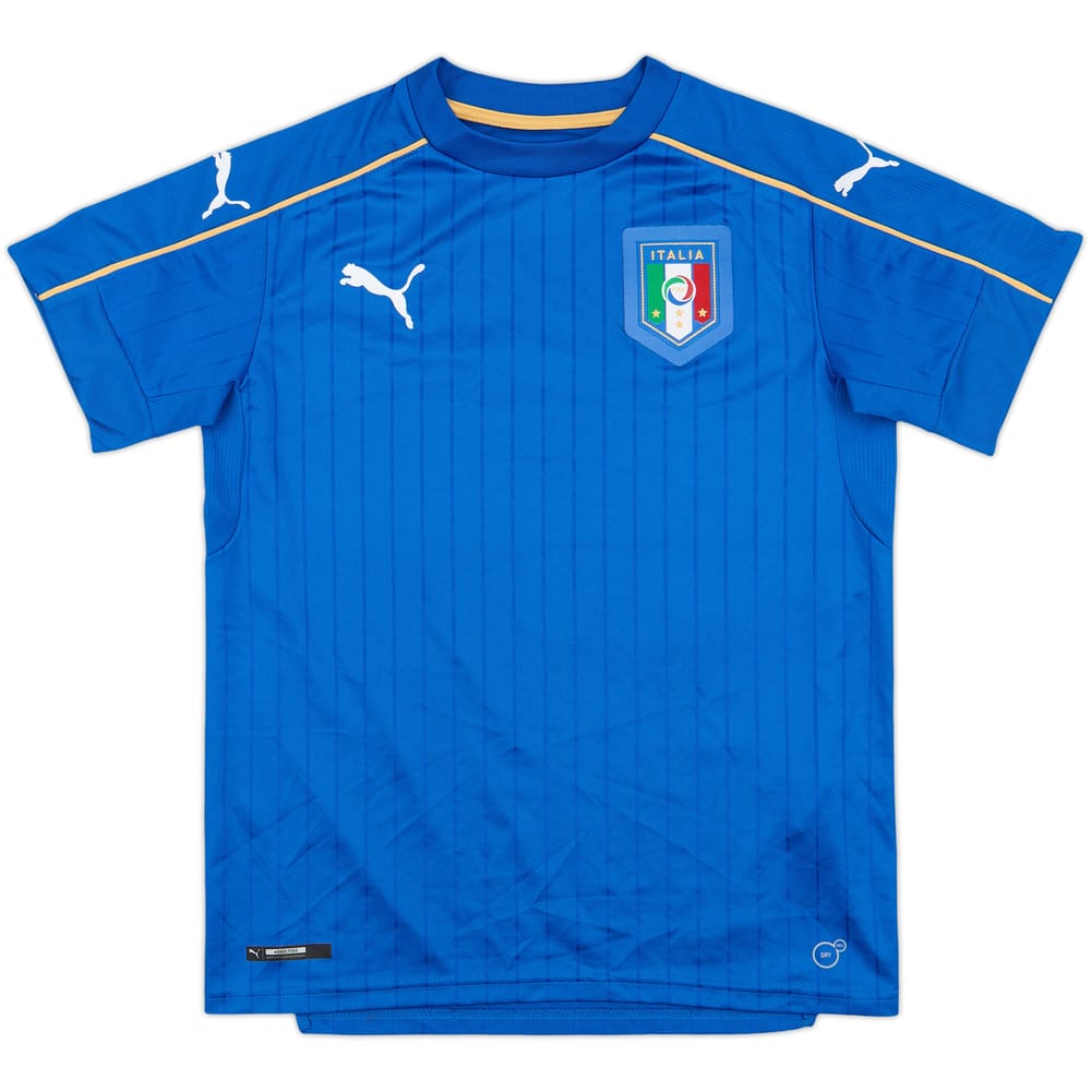 2016-17 Italy Home Shirt - 10/10 - (M.Boys)