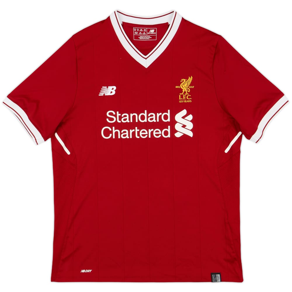 2017-18 Liverpool 125 Years Home Shirt - 10/10 - (XL.Boys)
