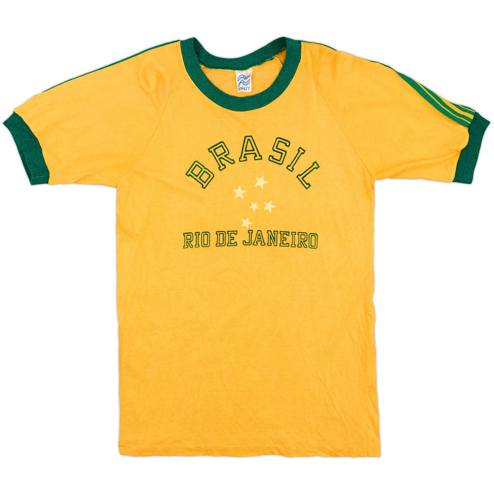1980s Brazil Penalty Fan Tee - 9/10 - (S)