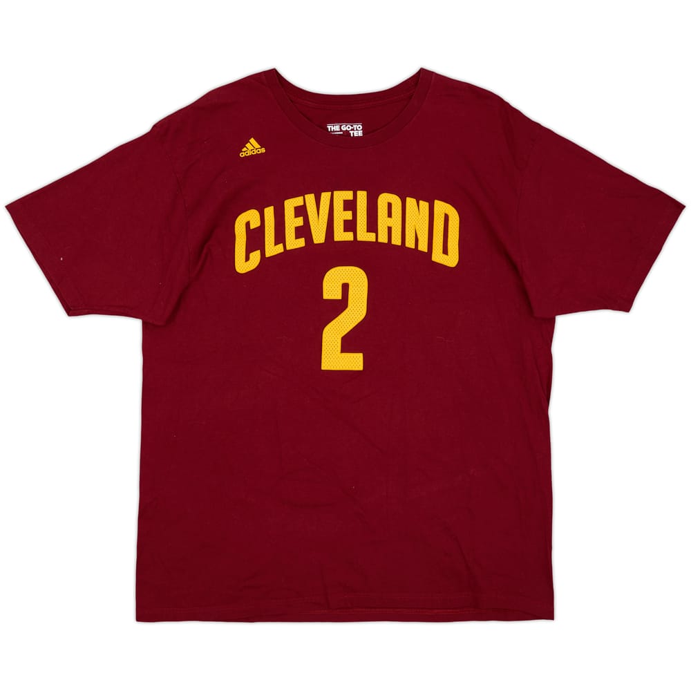 2014-15 Cleveland Cavaliers Irving #2 adidas Tee - 8/10 - (XXL)