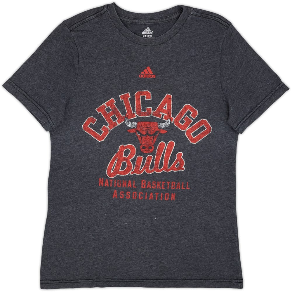 2013-14 Chicago Bulls adidas Graphic Tee - 5/10 - (L.Boys)