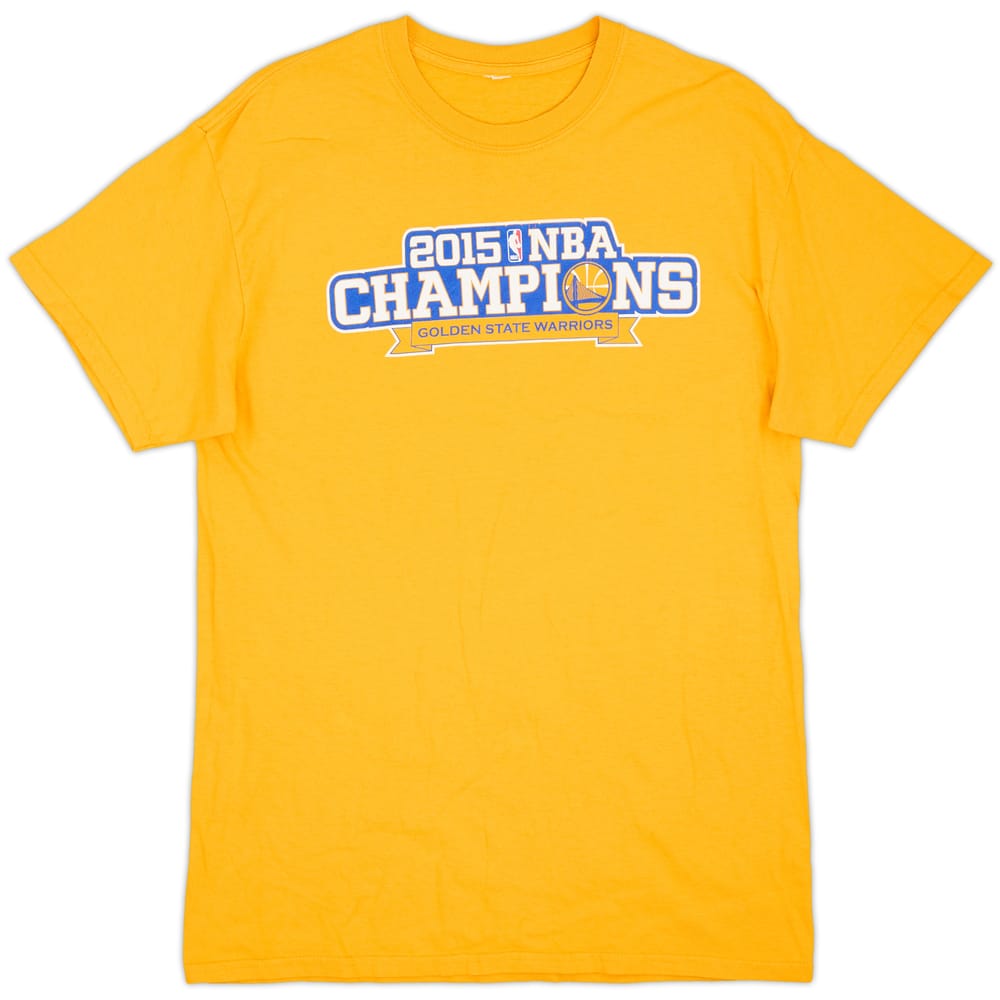2015 Golden State Warriors NBA Champions Tee - 6/10 - (M)