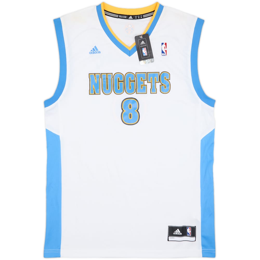 2011-14 Denver Nuggets Gallinari #8 adidas Home Jersey (M)