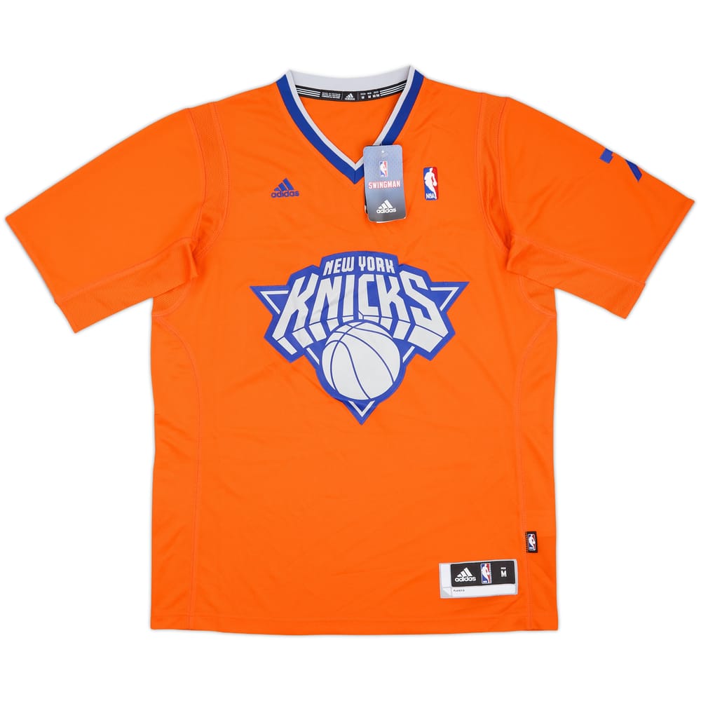 2013 New York Knicks Anthony #7 adidas Swingman Christmas Day Jersey (M)