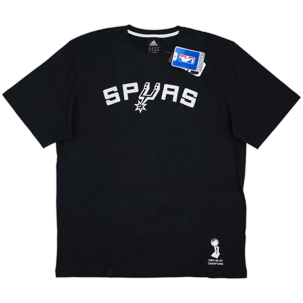 2008-09 San Antonio Spurs adidas Graphic Tee (L)