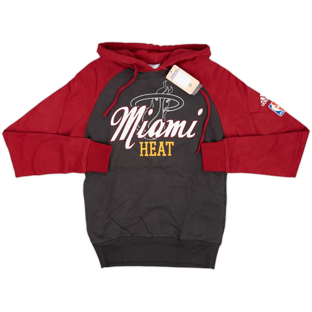 2011-12 Miami Heat adidas Hooded Sweat Top (S)