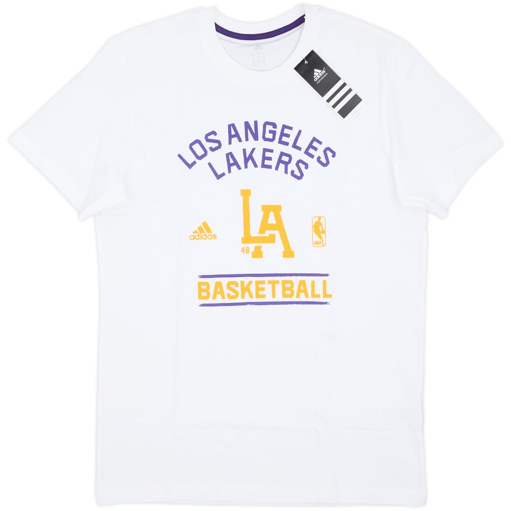 2013-14 LA Lakers adidas Tee (M)