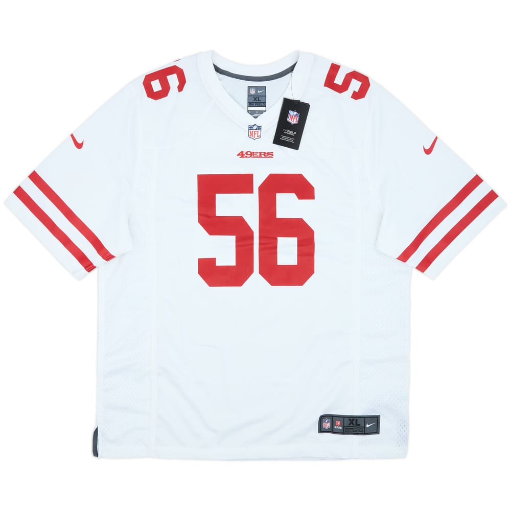 2019-20 San Francisco 49ers Alexander #56 Nike Game Away Jersey (XL)