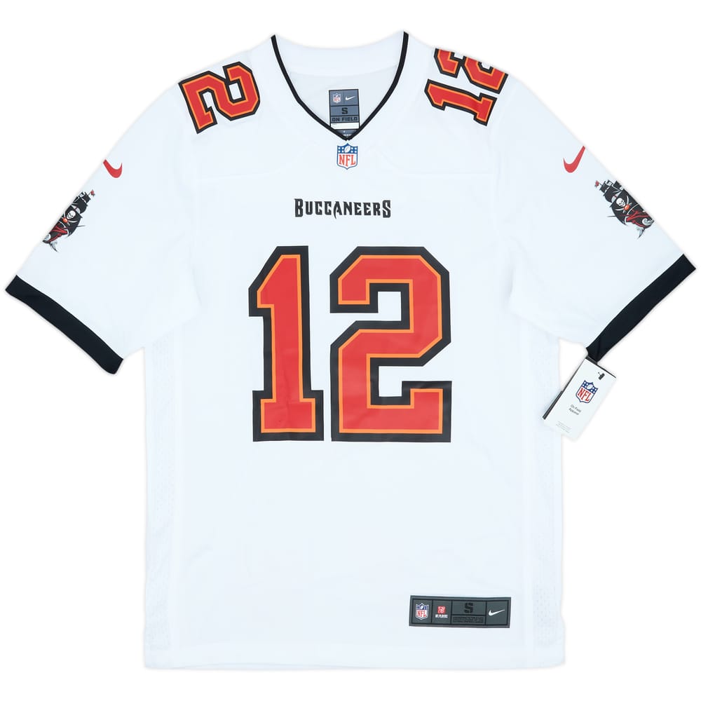 2020-22 Tampa Bay Buccaneers Brady #12 Nike Game Away Jersey (S)