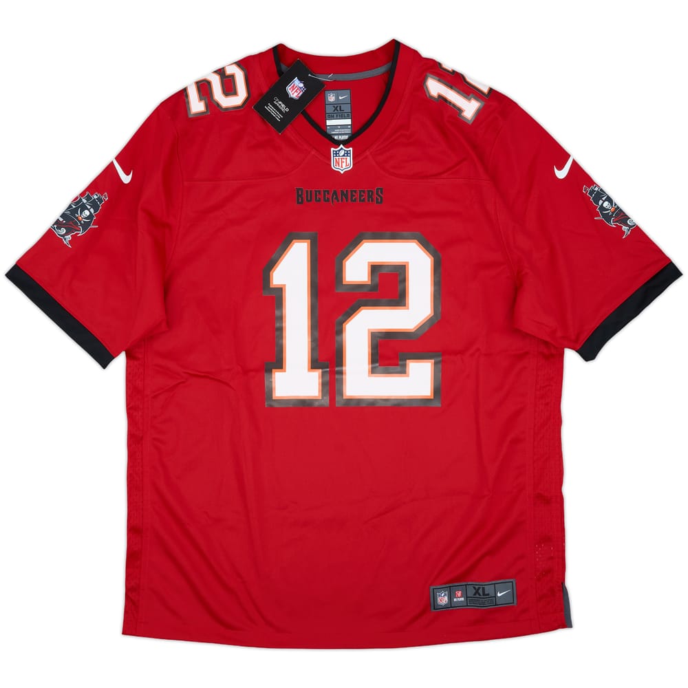 2020-22 Tampa Bay Buccaneers Brady #12 Nike Game Home Jersey (XL)
