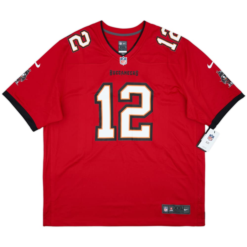 2020-22 Tampa Bay Buccaneers Brady #12 Nike Game Home Jersey (XXL)
