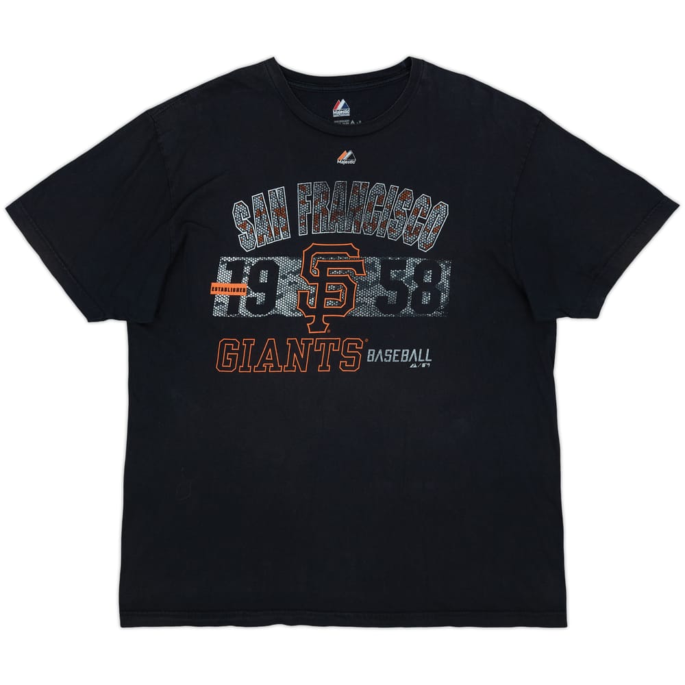 2010s San Francisco Giants Majestic Graphic Tee - 6/10 - (XXL)