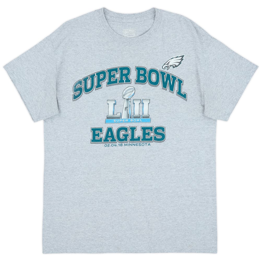 2018 Philadelphia Eagles Super Bowl LII Fanatics Tee - 8/10 - (M)