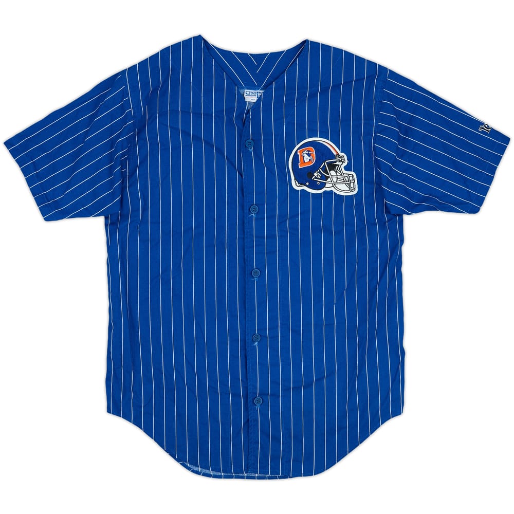 1993-96 Denver Broncos Chalk Line Baseball Jersey - 6/10 - (M)