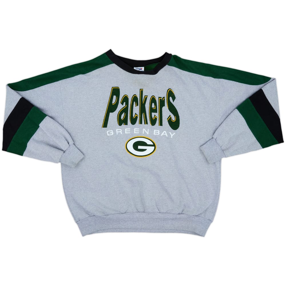 1990s Green Bay Packers Chalk Line Sweat Top - 8/10 - (XL)