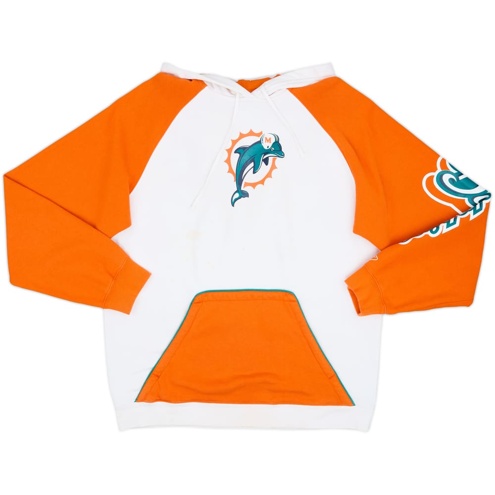 2007 Miami Dolphins Reebok Hooded Sweat Top - 6/10 - (M)