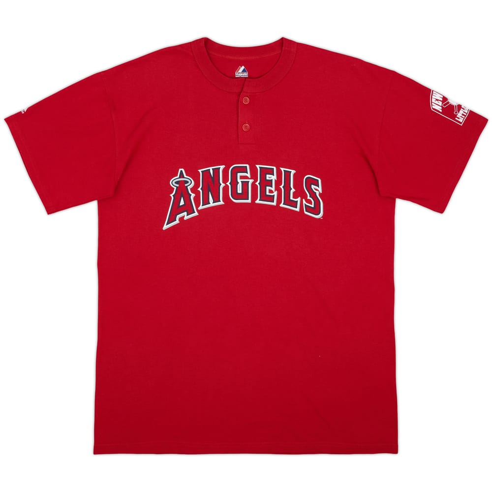 2013 LA Angels #8 Majestic Tee - 8/10 - (L)