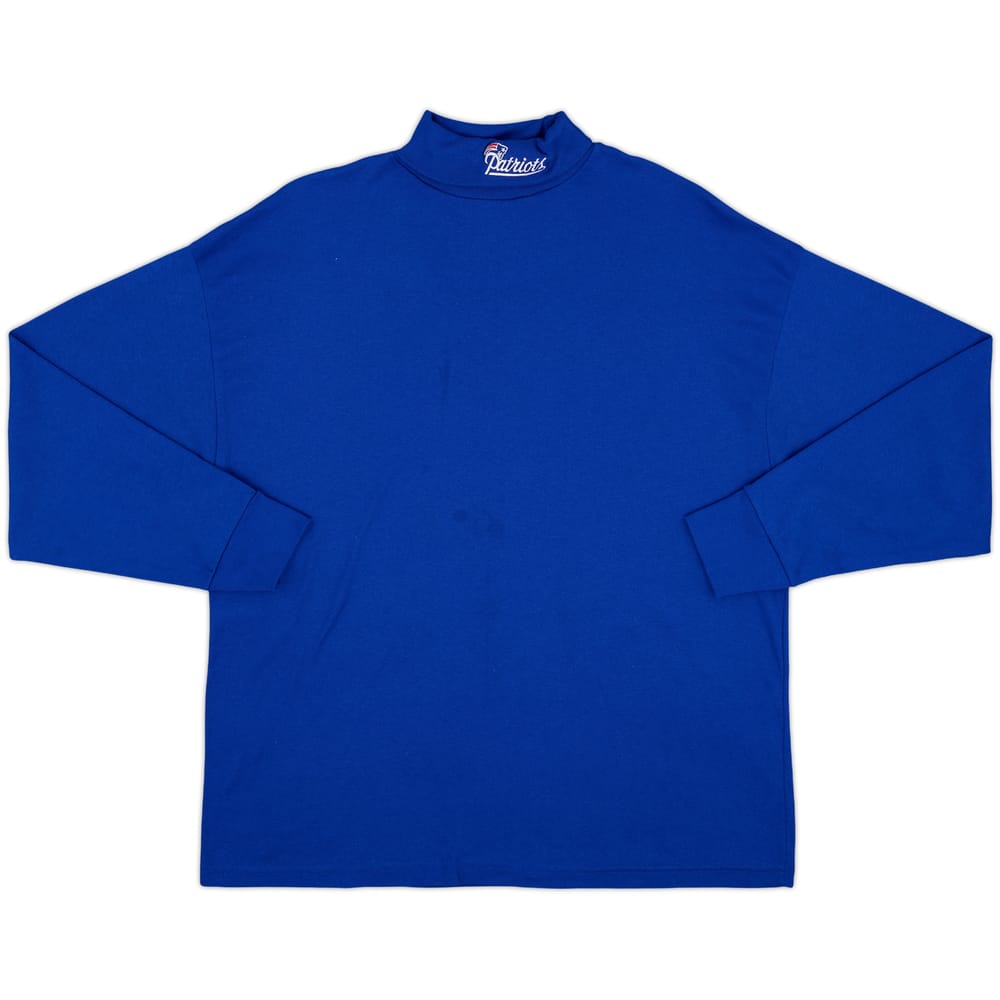 1993-99 New England Patriots Michael Harris Roll Neck Sweat Top - 8/10 - (XL)