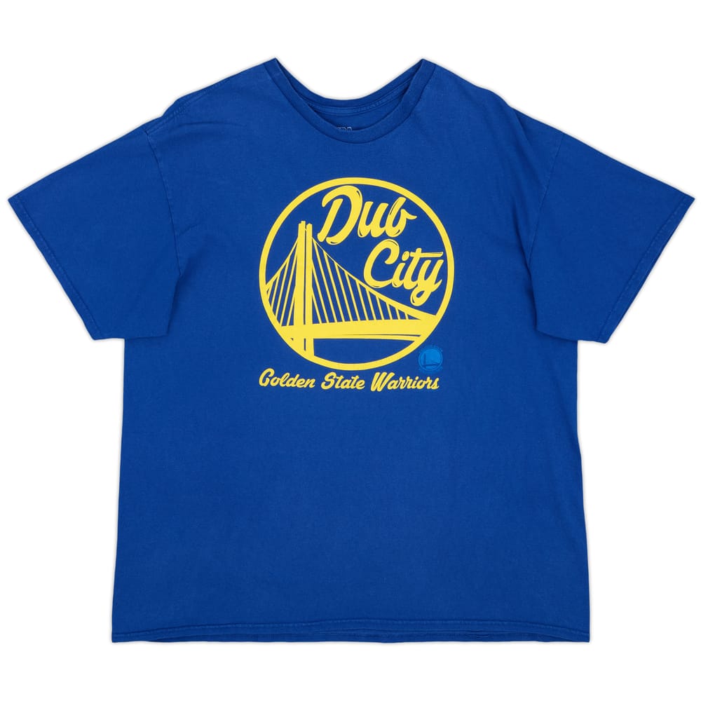 2013-14 Golden State Warriors NBA Graphic Tee - 7/10 - (XL)